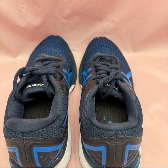 ASICS GT-2000 9 Blue Black Stability Running Shoes Men’s Sz 8 - Picture 8 of 14